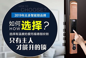 2019，讓自已生活變得幸福，您還缺一把智能鎖！